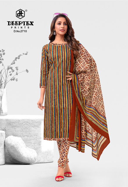 Deeptex Chief Guest Vol 27 Wholesale Printed Cotton Dress Material
